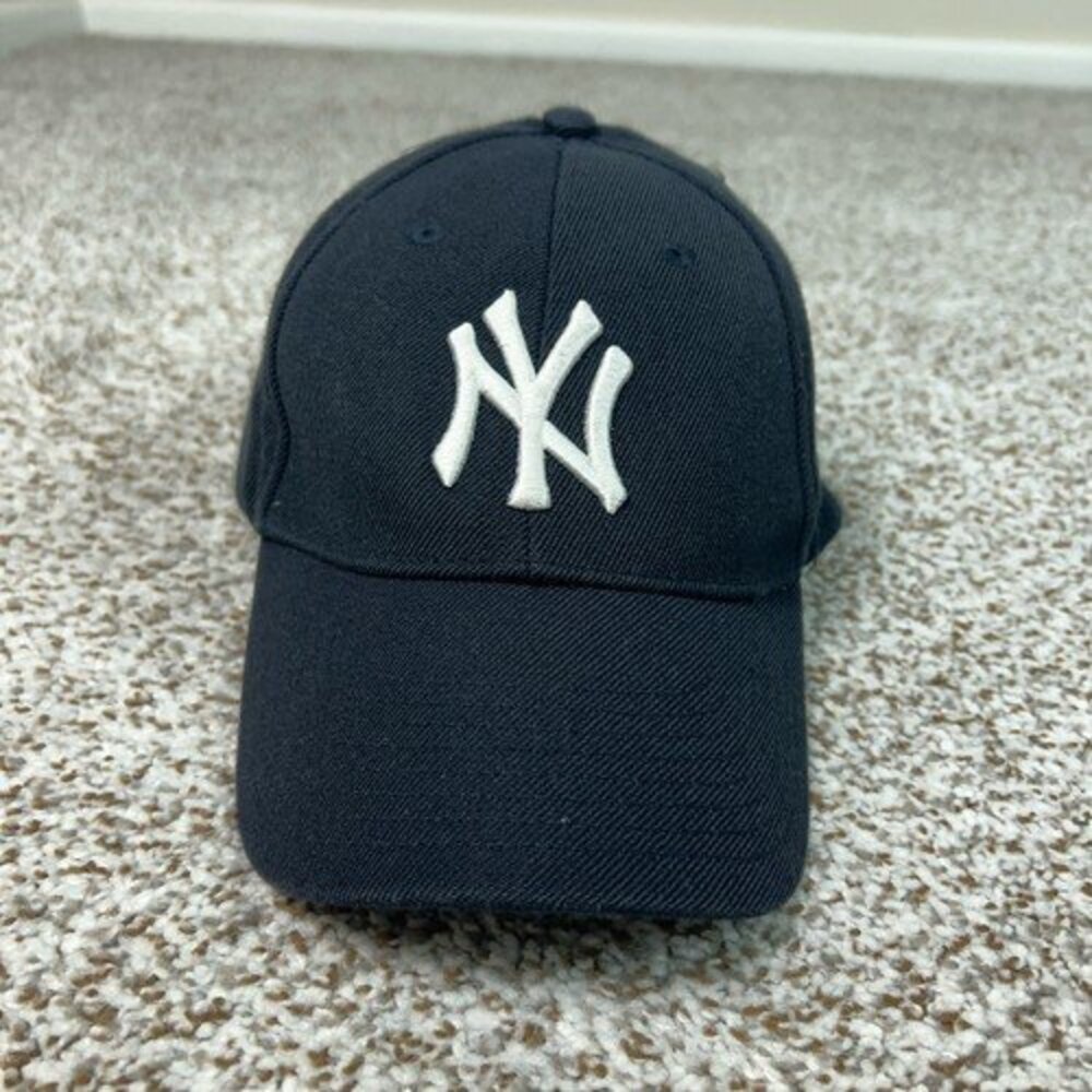 New York Yankees Hat Mens One Size Navy Nike Team MLB Baseball Wool Blend Cap